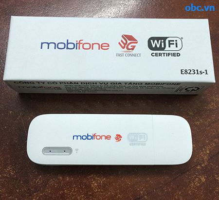 USB 3G Mobifone E8231s-1 phát wifi